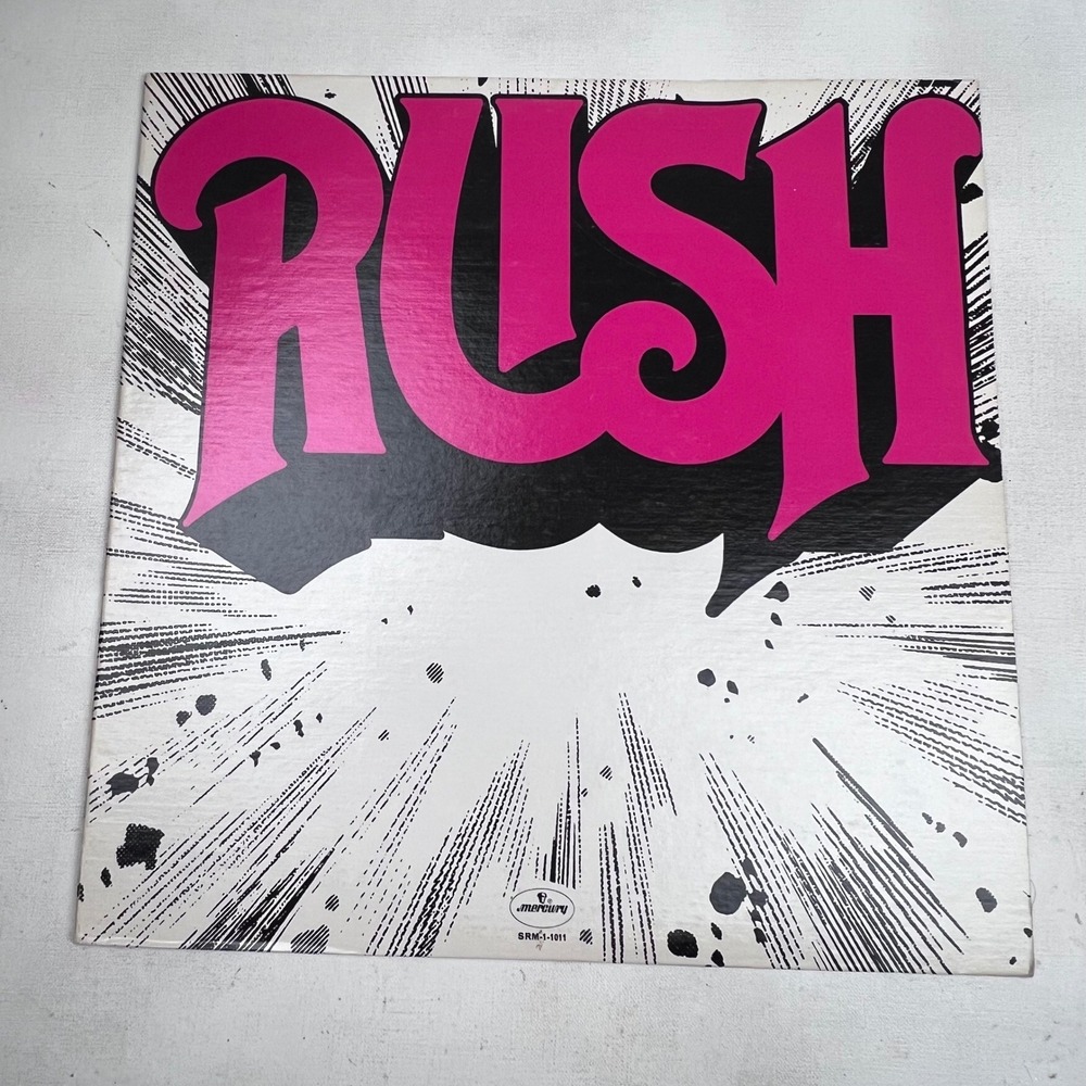 Rush Self-Titled Debut Vinyl LP 1974 Mercury SRM-1-1011 Working Man Geddy Lee